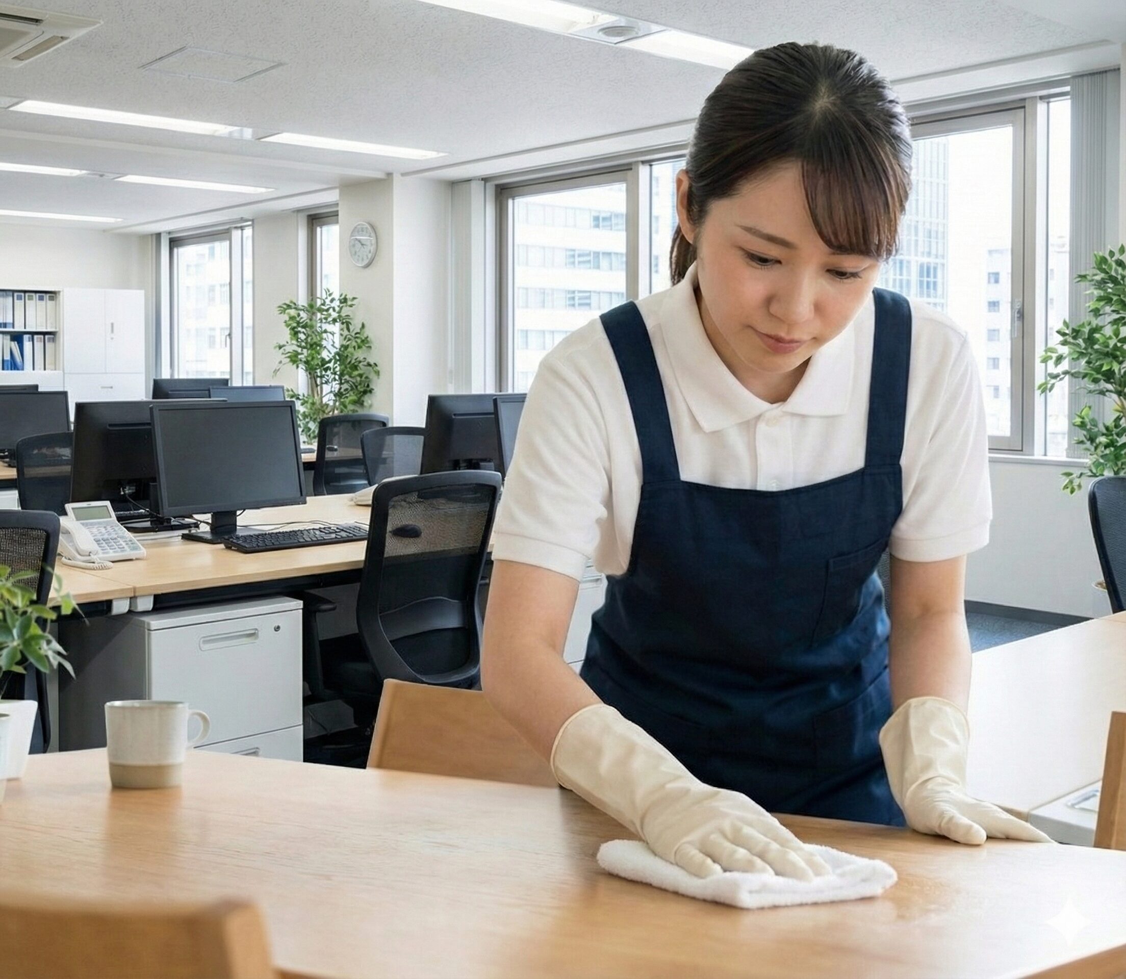 清掃業務の管理スタート